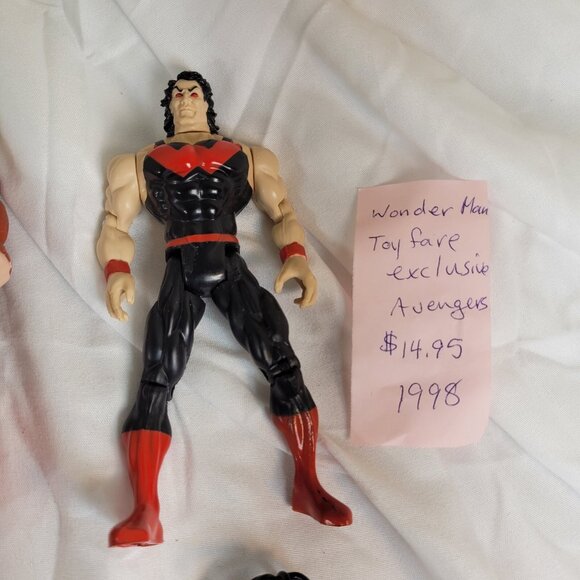 X-Men Figure Lot of 8 Wolverine Juggernaut Wonderman Archangel vintage - Picture 5 of 16